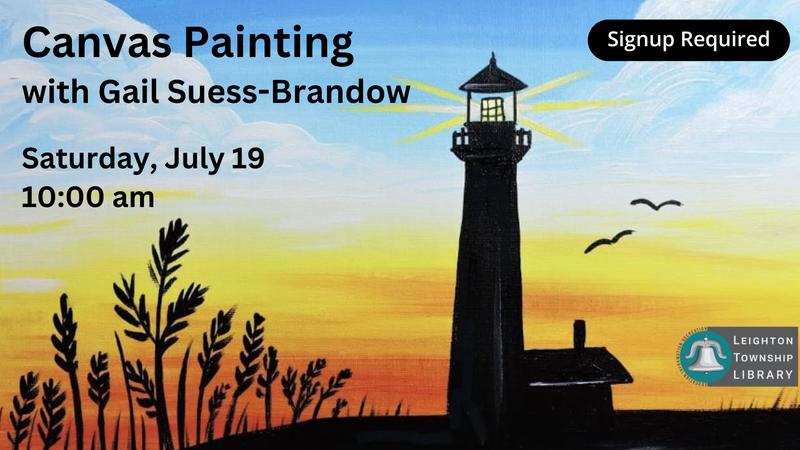 Canvas Painting with Gail Suess-Brandow Canvas Painting with Gail Suess-Brandow