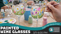 Painted Wine Glasses