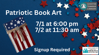Patriotic Book Art