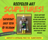 Recycled Art Sculptures