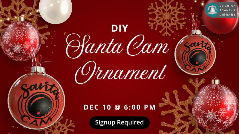 Santa Cam Ornament Santa Cam Ornament