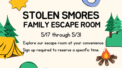 Stolen S'mores Family Escape Room