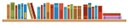 books in row