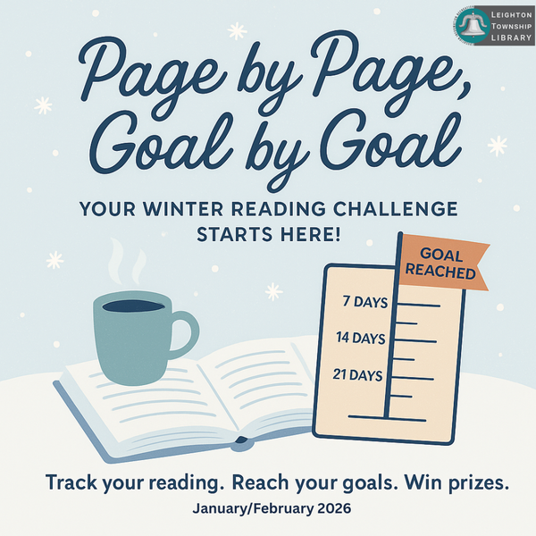 Sign up for Winter Reading 2026 Turn the page, reach your goals, win prizes